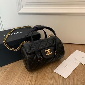 Chanel Points Exchange Black Gift Bag New In Box